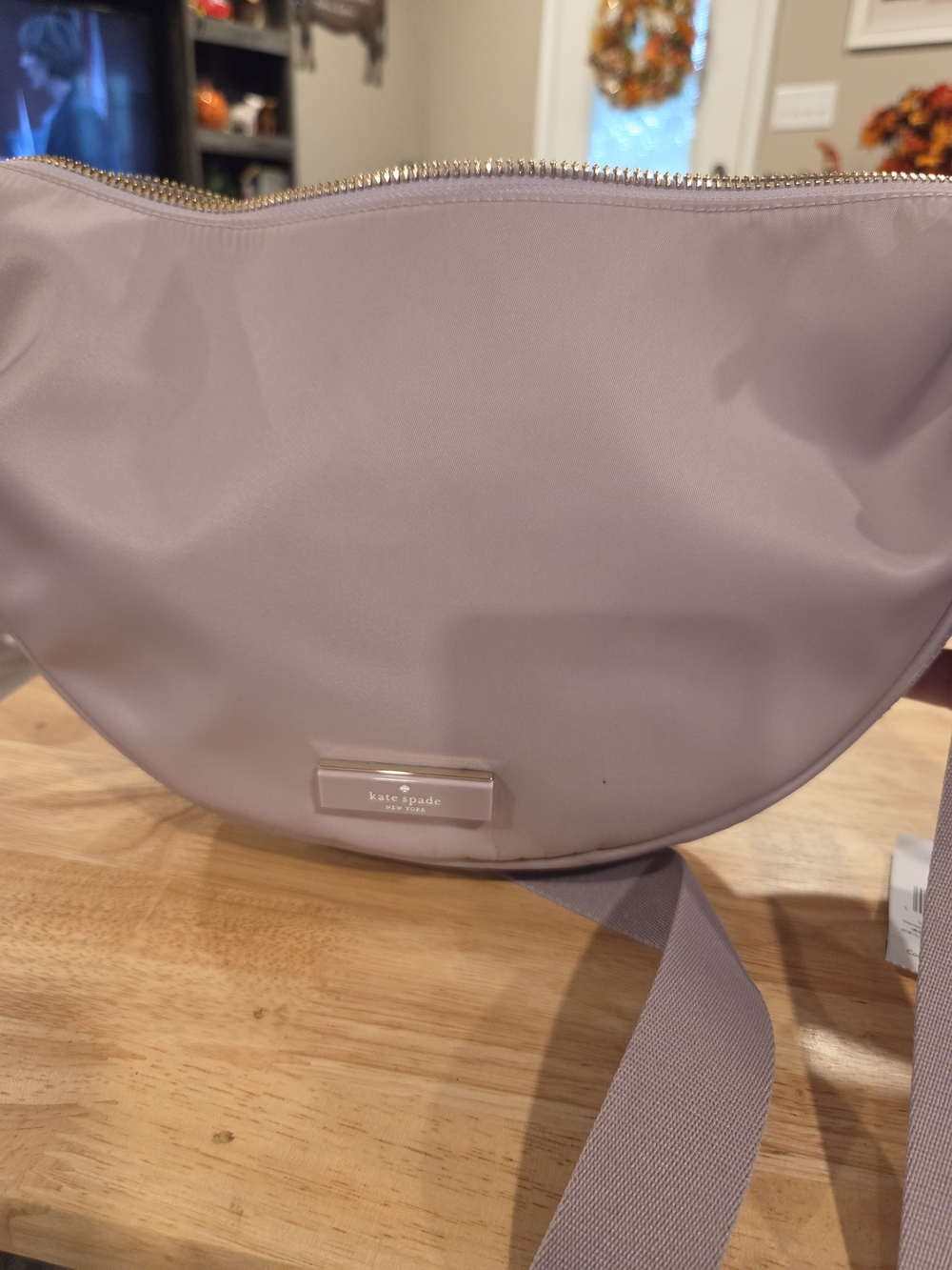 kate spade Lilac Crescent Crossbody Bag